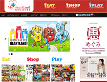 Tablet Screenshot of myheartlandsingapore.com